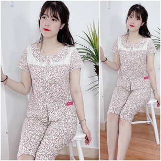 đồ bộ mặc nhà chất thô mềm thoáng mát