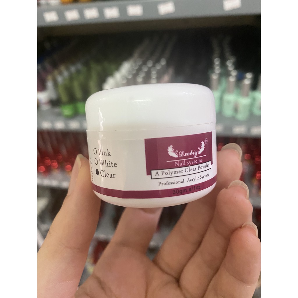 BỘT ĐẮP MÓNG EZFLOW hũ nhỏ ( clear - 30g)