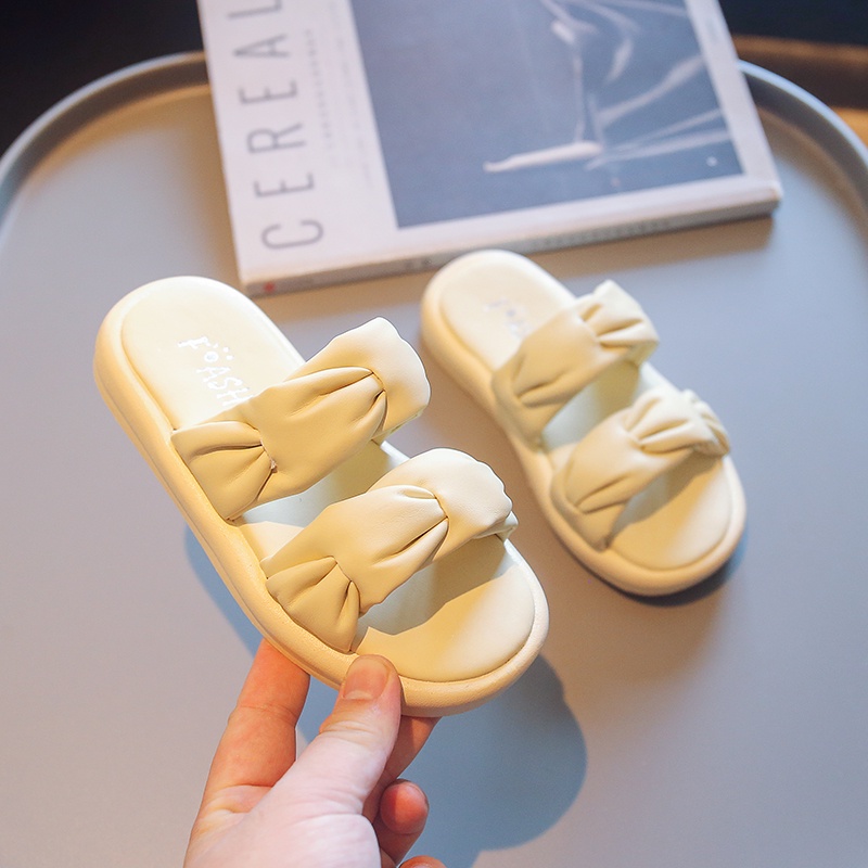 Sandal Đế Mềm Chống Trượt Thiết Kế Mới Đơn Giản Thời Trang Theo Phong Cách Hàn Quốc Cho Bé Từ 3-15 Tuổi
