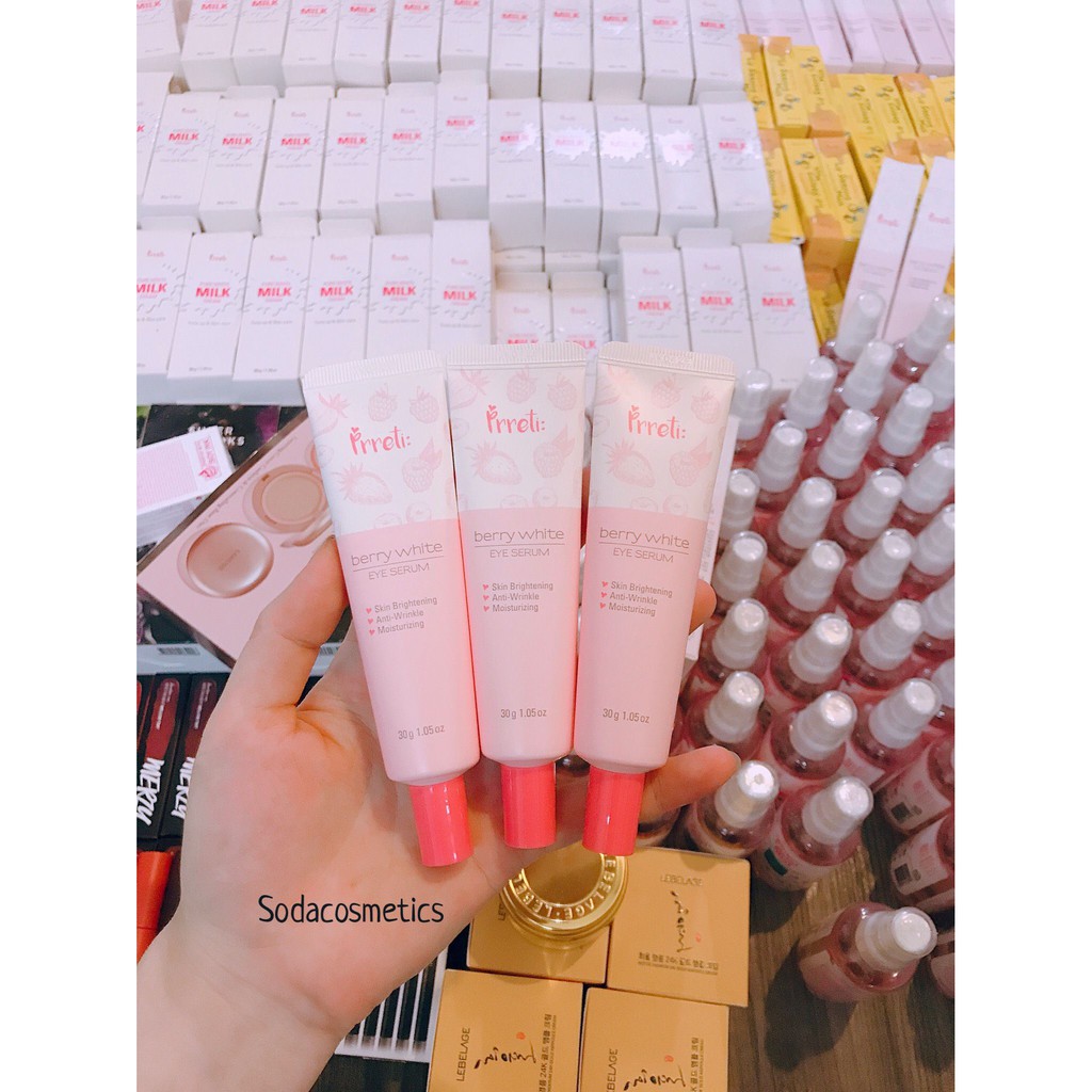 Tinh Chất Dưỡng Mắt Prreti Berry White Eye Serum 30ml | BigBuy360 - bigbuy360.vn