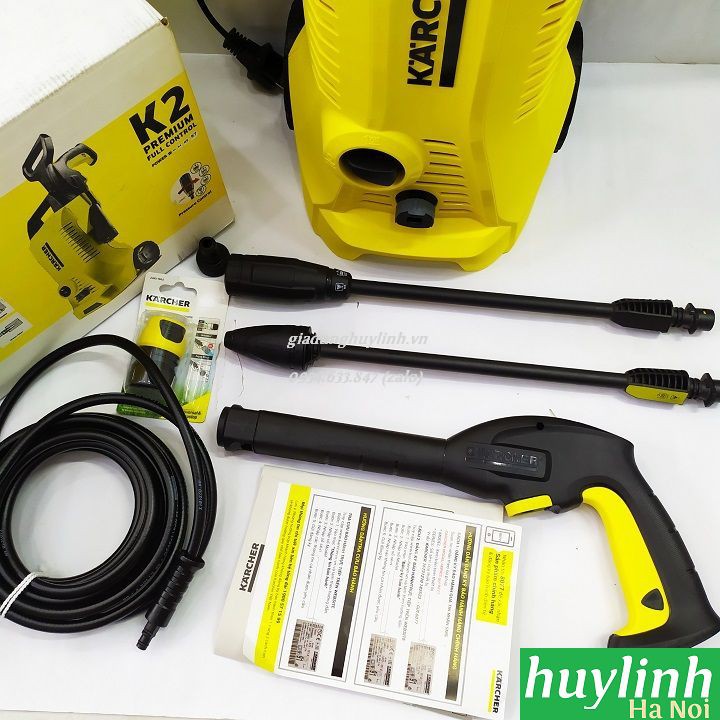 Máy rửa xe Karcher K2 Premium Full Control - Tặng hóa chất hoặc bàn chải