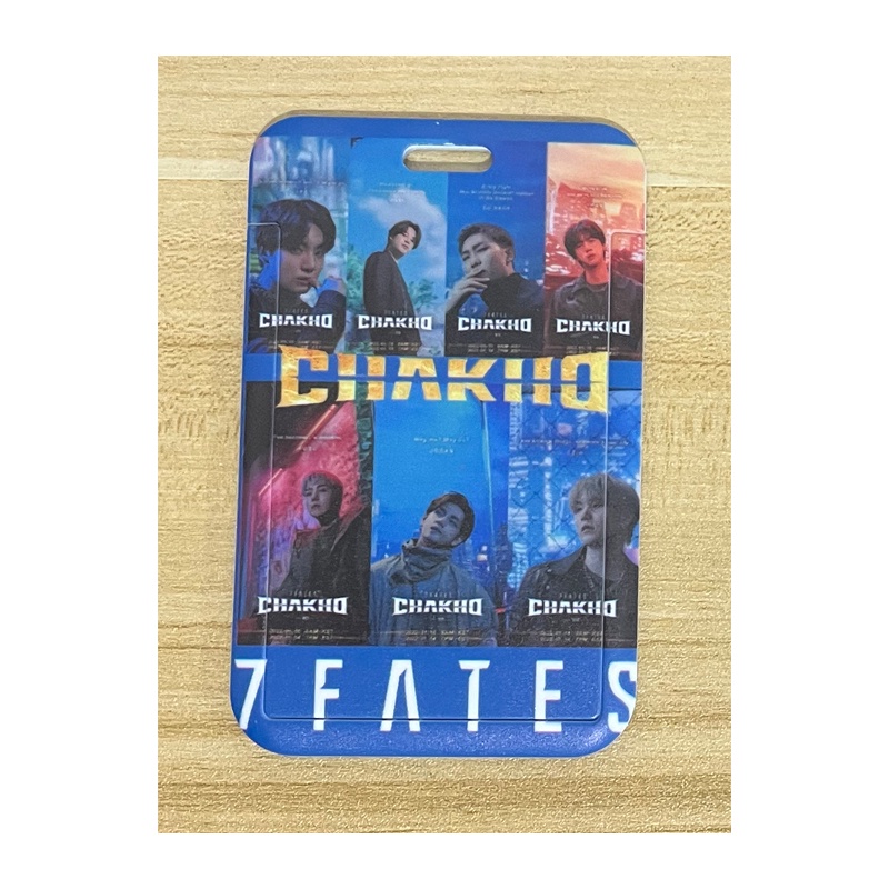 Dây Đeo Thẻ ID/Thẻ ID In Hình Các Thành Viên Nhóm Nhạc BTS BT21 7 FATES CHAKHO