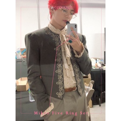 CHÍNH HÃNG SET 5 NHẪN MIKRO ONEENOUGH V BTS