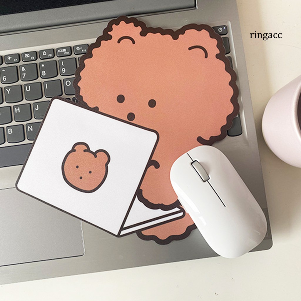 Tấm Lót Chuột Máy Tính In Hình Chú Gấu Đáng Yêu