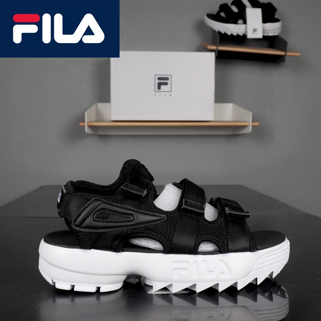 Giày Fila Sandal  Đen ( chính hãng) - FS1HTZ3082X