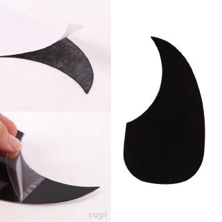 Water Drop Shaped Anti Scratch Protective Self Adhesive Folk Musical Instrument Acoustic Guitar Pickguard