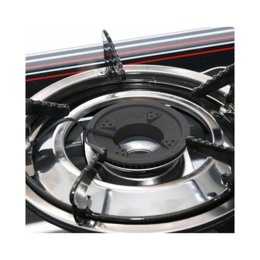 Bếp Ga Đôi Mặt Kiếng Waterfall Wf-7k5n (Đen)