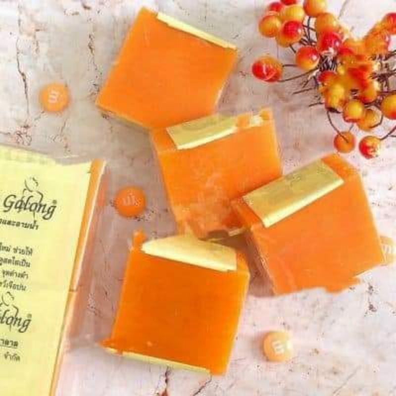 Combo 2 Bánh Xà Phòng Nghệ Cam Galong Thái Lan
