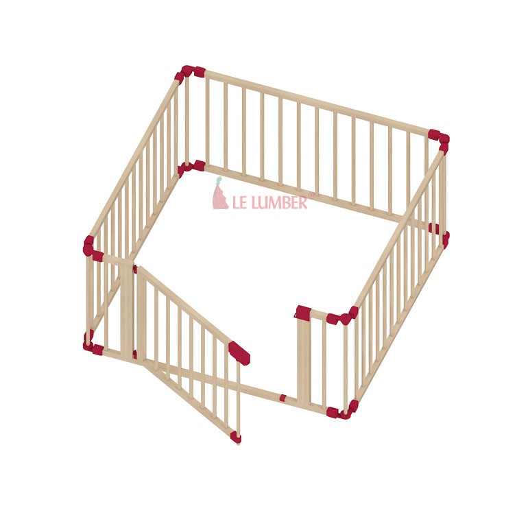 Cũi 3D Playpen 4 cánh