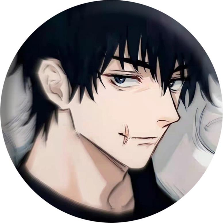 Popsocket anime Phong Cách Hoạt Hình Wujo Goryu Knotus Yuuhifu Màu Đen