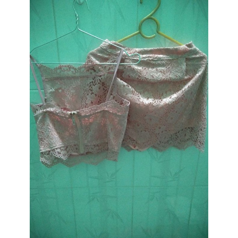 Set ren hồng Lọ Lem boutique - pass