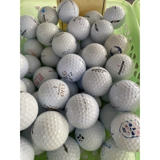 Combo 10 bóng golf bóng tập loại xấu