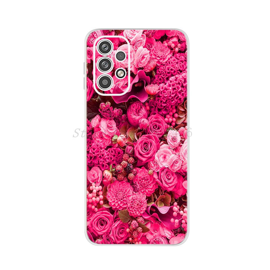 Ốp Điện Thoại Mềm Họa Tiết Hoa Thời Trang Cho Samsung Galaxy A23 2022 A23 5G SM-A235F A 23 4G 6.6"