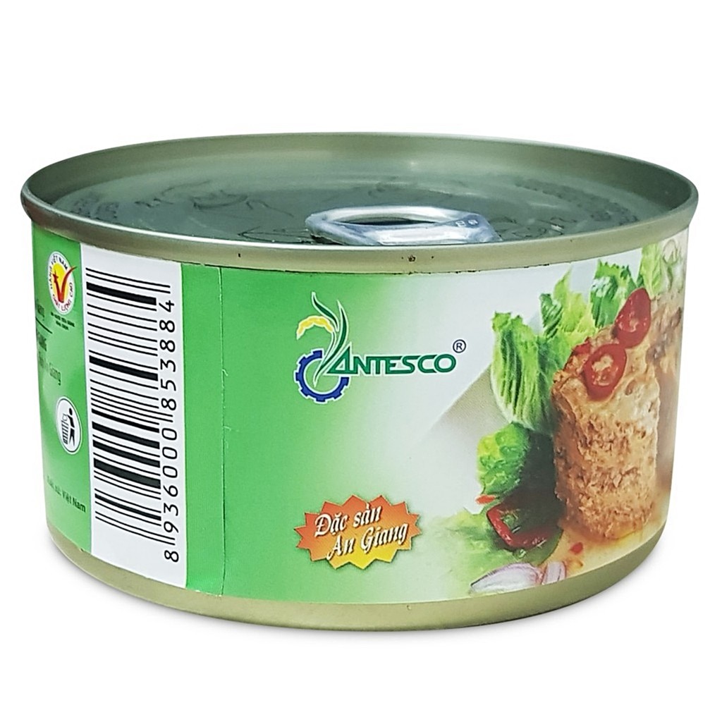 MẮM CÁ LINH CHƯNG đóng hộp 200g - Antesco - Đặc sản AN GIANG - Cá hộp, đồ hộp, cá đóng hộp, thực phẩm đóng hộp