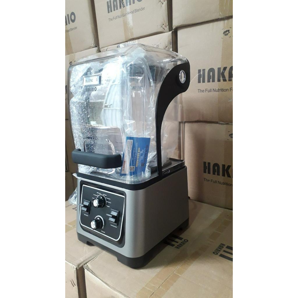 Máy xay sinh tố công nghiệp Hakaio hộp chống ồn cao cấp bản Pro Hẹn giờ bảo hành 3 năm