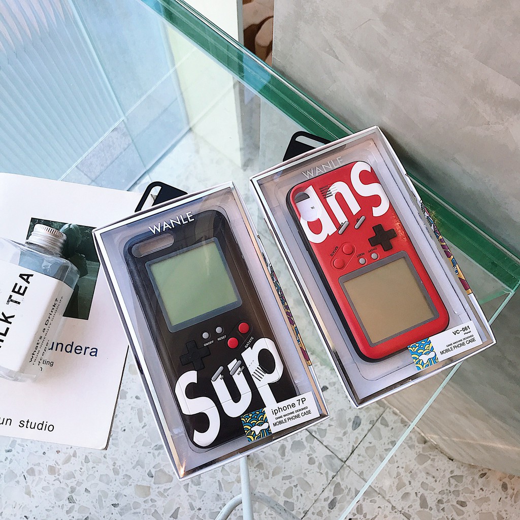 Ốp Điện Thoại Hình Máy Chơi game Trắng Đen Cho iPhone14 PRO MAX 13 PRO MAX 12 PRO MAX 11 PRO MAX XS MAX X XR 7 8 PLUS