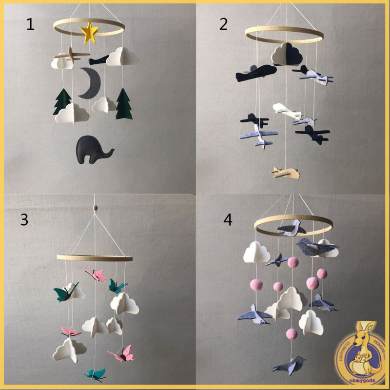 Set đồ chơi lục lạc treo cũi giường cho bé sơ sinh