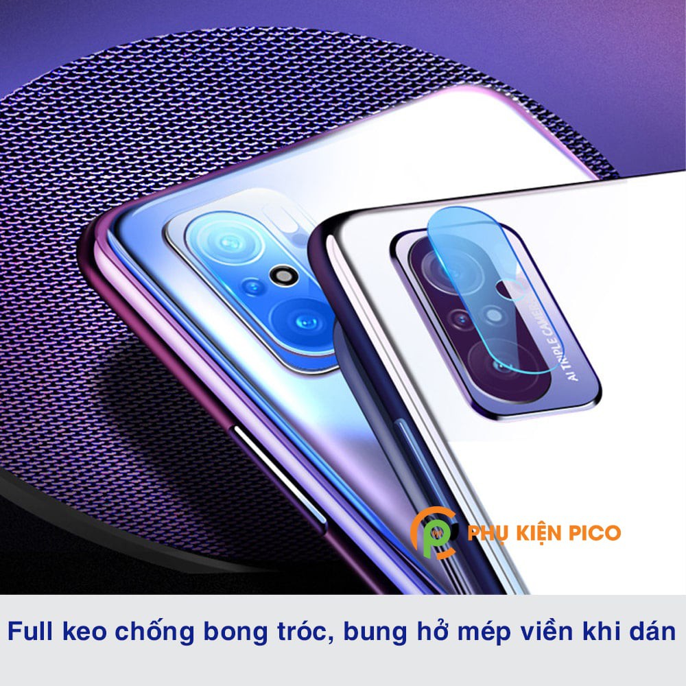 Cường lực camera Poco F3 độ cứng 9H trong suốt không ảnh hưởng đến chất lượng chụp ảnh - Dán camera Xiaomi Poco F3