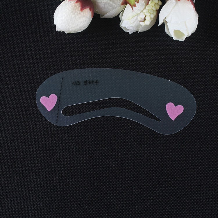 Khuôn Kẻ Lông Mày Chuyên Nghiệp Có Thể Tái Sử Dụng Kèm 3 Khuôn Vẽ Lông Mày DIY