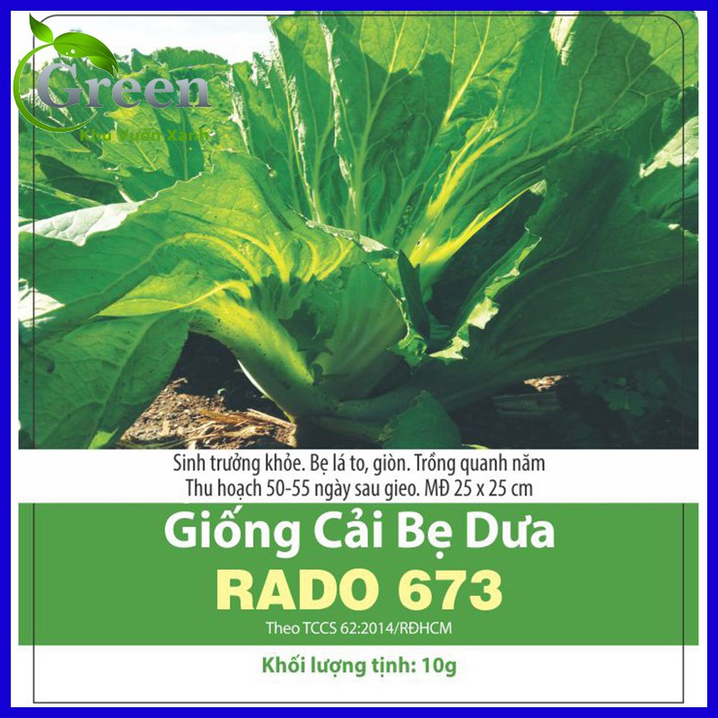 Hạt Giống Cải Bẹ Dưa