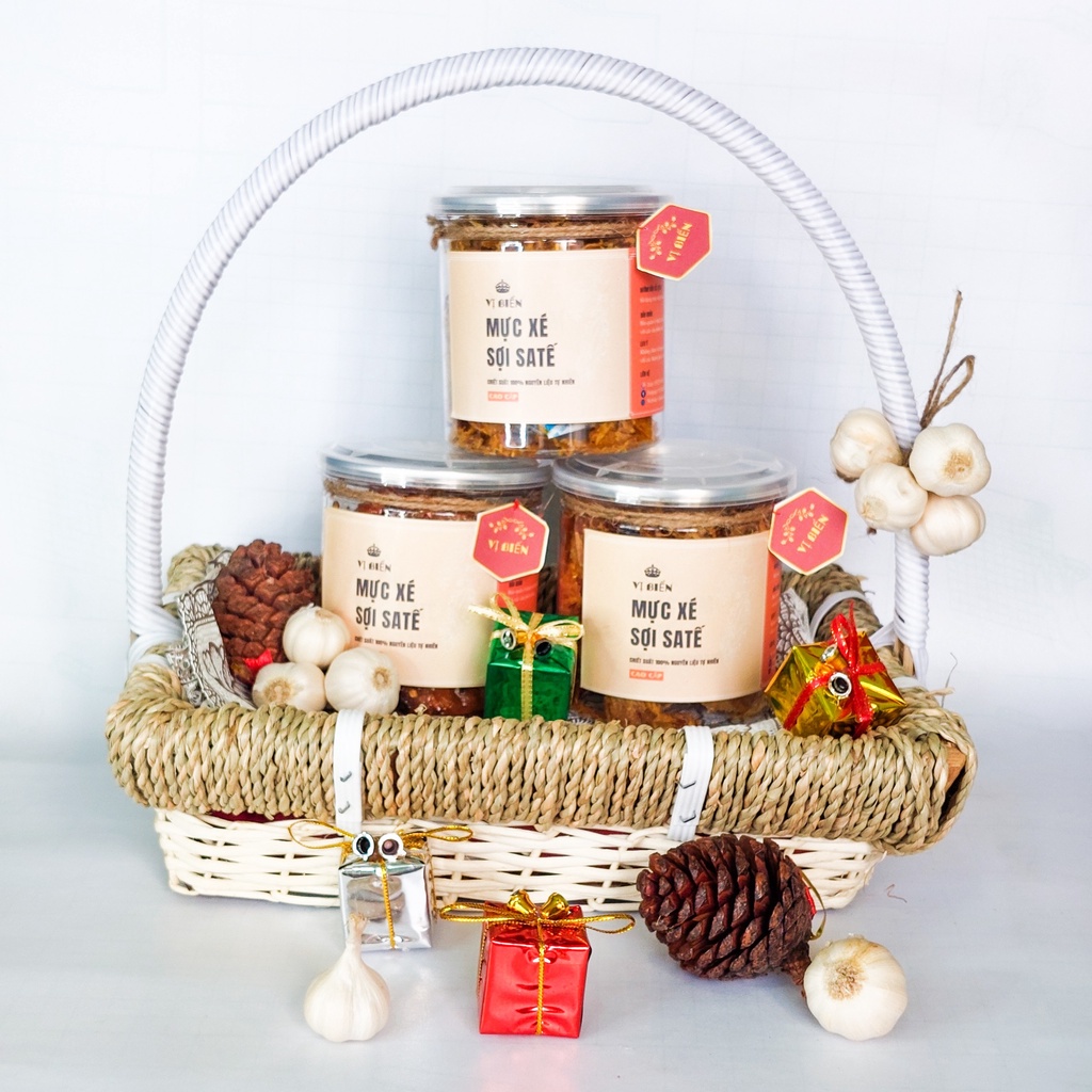 Mực Xé Tẩm Gia Vị Vị Biển, Đồ Ăn Vặt Ngon Rẻ Hủ PET 130GR Thực Phẩm Ăn Liền | BigBuy360 - bigbuy360.vn