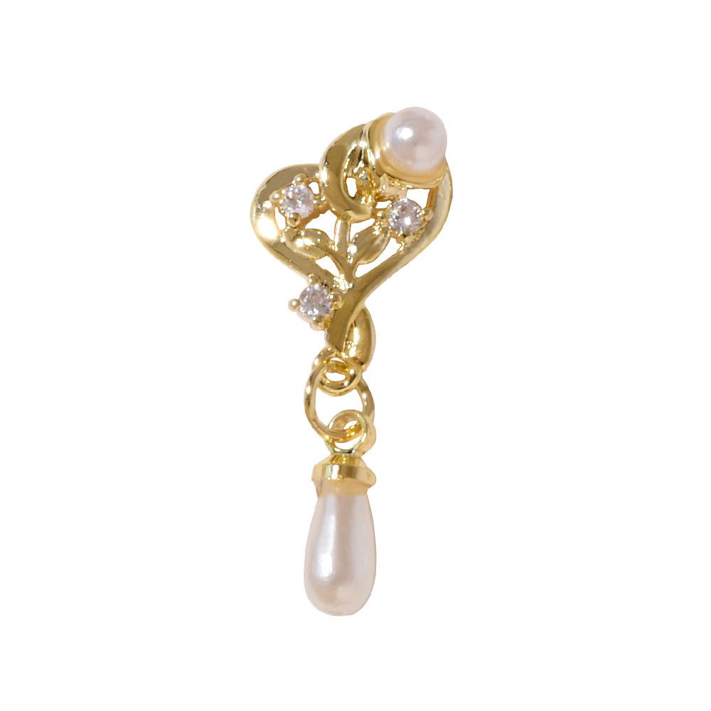 [Hàng mới về] Phụ kiện kim loại đính trang trí móng tay 3D kiểu dáng thời trang sang trọng