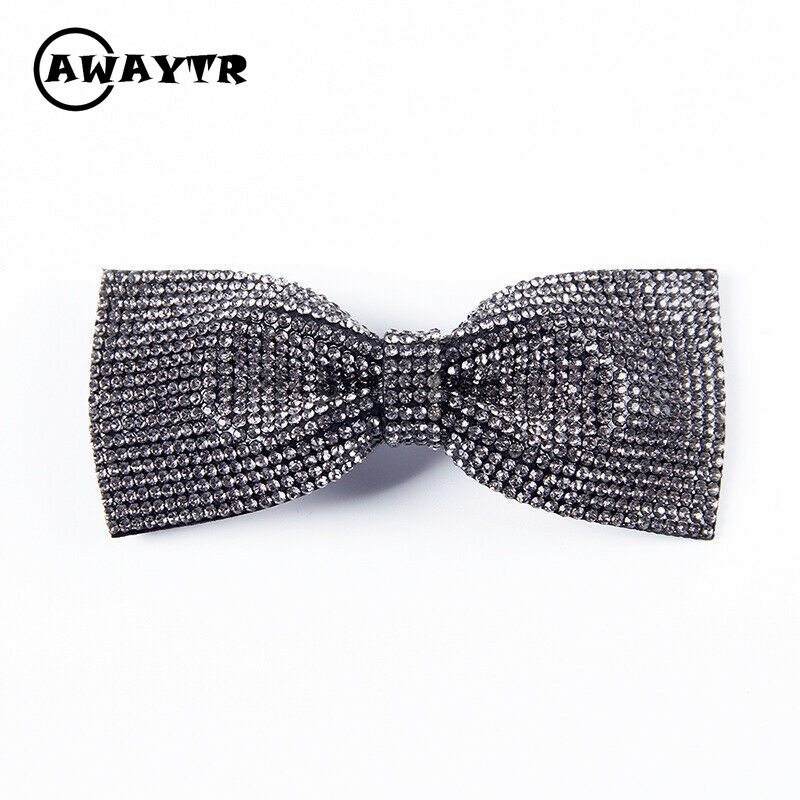 Kẹp tóc nơ phối sequin và đá long lanh kiểu mới cho nữ