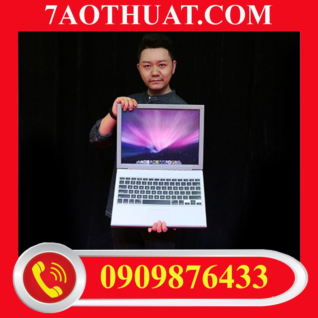 Đồ chơi dụng cụ ảo thuật: Laptop biến ra đồ vật