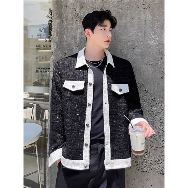 ÁO KHOÁC DẠ TWEED NAM |TAHISHOP|