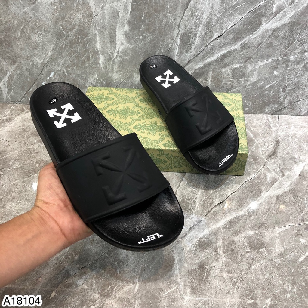 Dép Nam Off White Mới Nhất - Dép Nam Đơn giản siêu đẹp