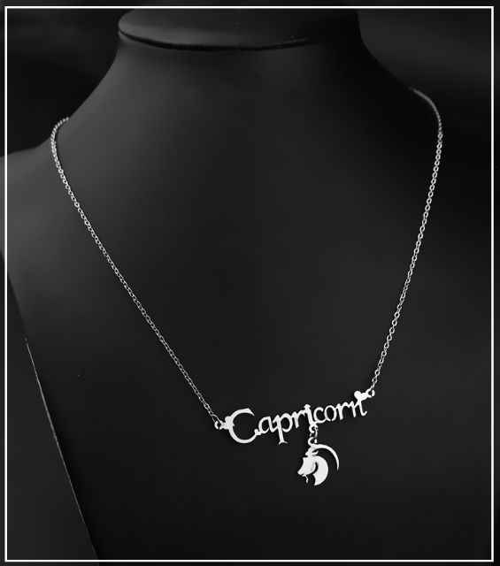 Dây chuyền / vòng cổ inox 12 cung Hoàng Đạo không rỉ sét