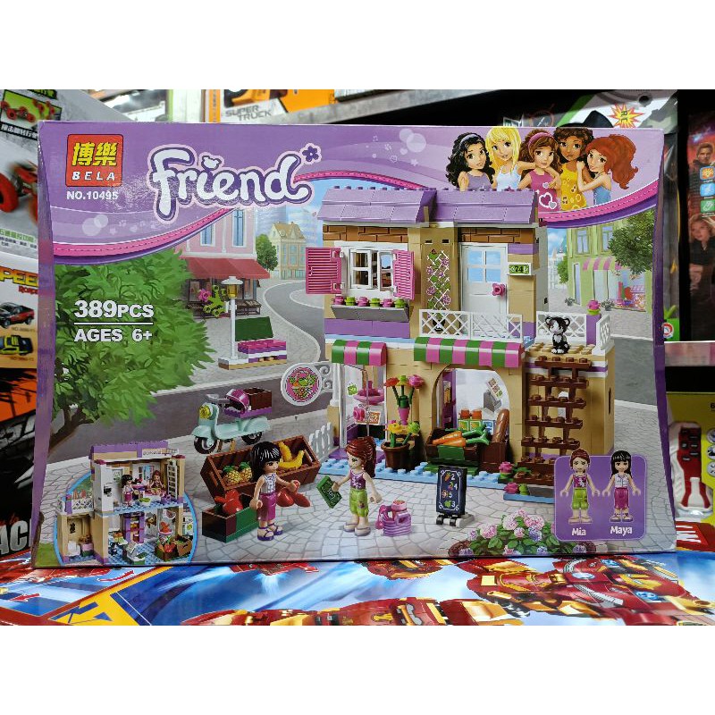 Mã 10495 - Xếp hình lắp ghép lê gô FRIEND