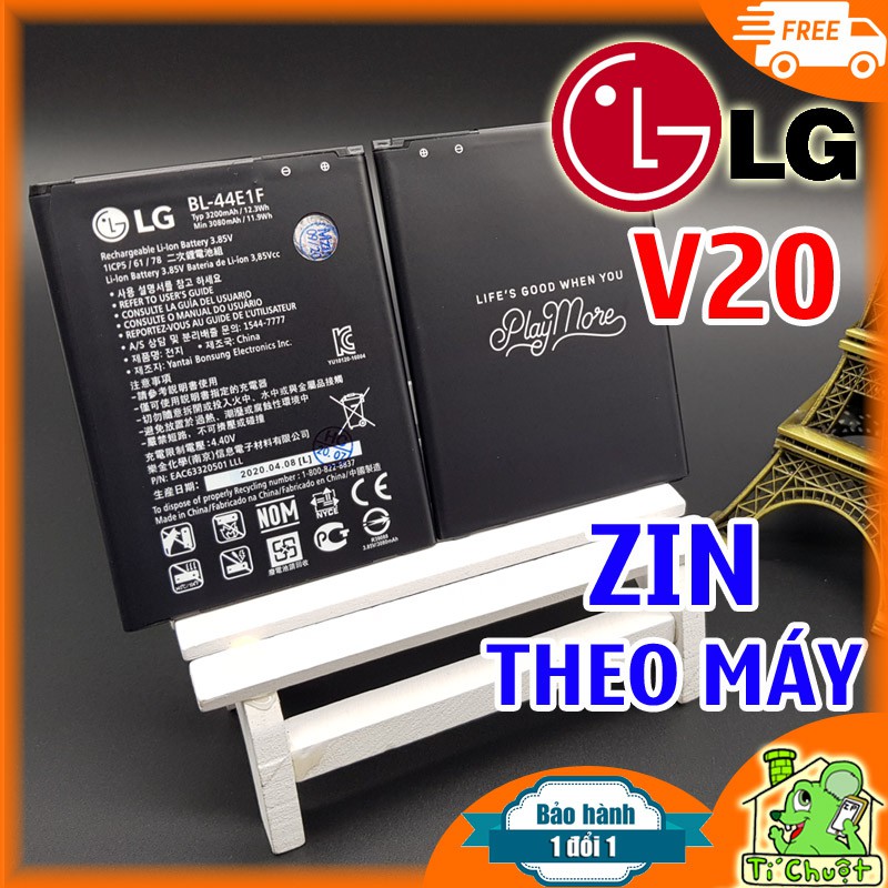 [ZIN THEO MÁY] Pin LG V20 BL-44E1F 3200 mAh