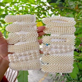 Sét kẹp tóc 20 món đính hạt loại 1