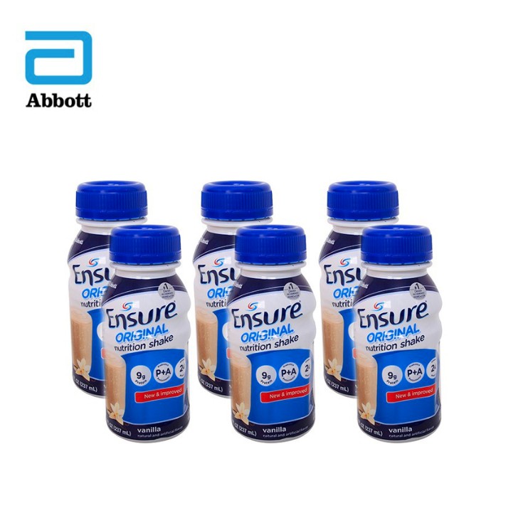 Lốc 6 Chai Sữa Nước Ensure Abbott 237ml/chai