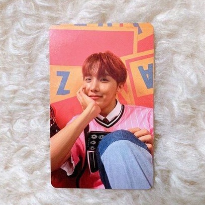 Card BTS album lys her E, card  pizza