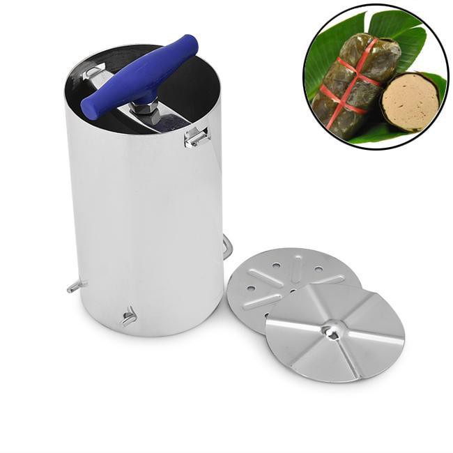 Khuôn làm giò inox cao cấp loại 1kg Vạn Lợi Dragon khuôn làm giò thủ inox loại 1kg