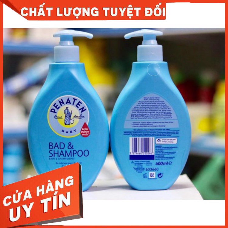 Sữa tắm chống cảm Penaten Mẫu mới của Đức chai 400ml