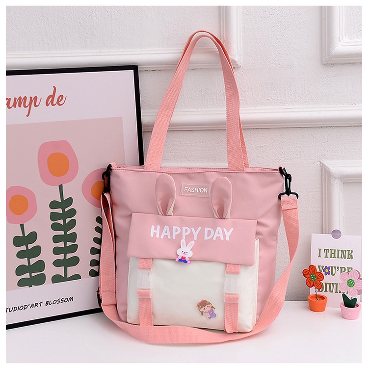 Túi tote đeo vai nữ Happy Day