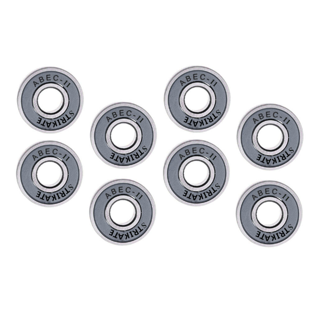 BolehDeals Lot 8 Frictionless Abec 11 Skateboard Roller Skate Bearings Multicolor