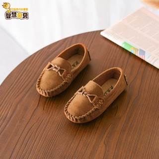 🍄Giày mọi da lộn mềm mại cho bé/ order QC