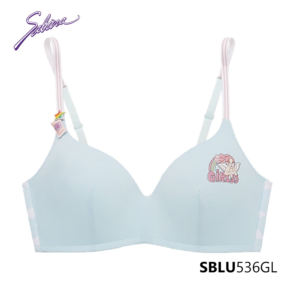 Combo Áo Lót Mút Mỏng Không Gọng Và Quần Đồng Bộ Phối Hoa Tiết Cầu Vồng Pretty Collection By Sabina SBLU536GL+SULU536 | BigBuy360 - bigbuy360.vn