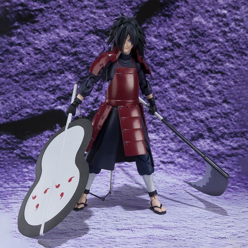 BANDAI Mô Hình Nhân Vật Madara Uchiha Anime Naruto Bằng PVC 15.5 KW94