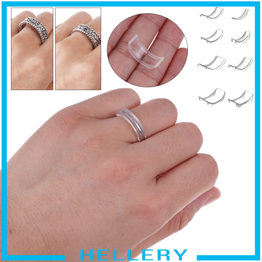 Set 8 Phụ Kiện Điều Chỉnh Kích Thước Nhẫn 2-10mm Tiện Dụng