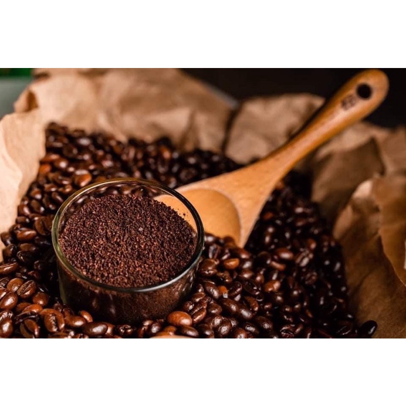 Cà Phê Nguyên Chất Đăk Lăk, 100% Rang Xay Mộc, Cà Phê Sạch Dùng Cho Pha Phin 500gr