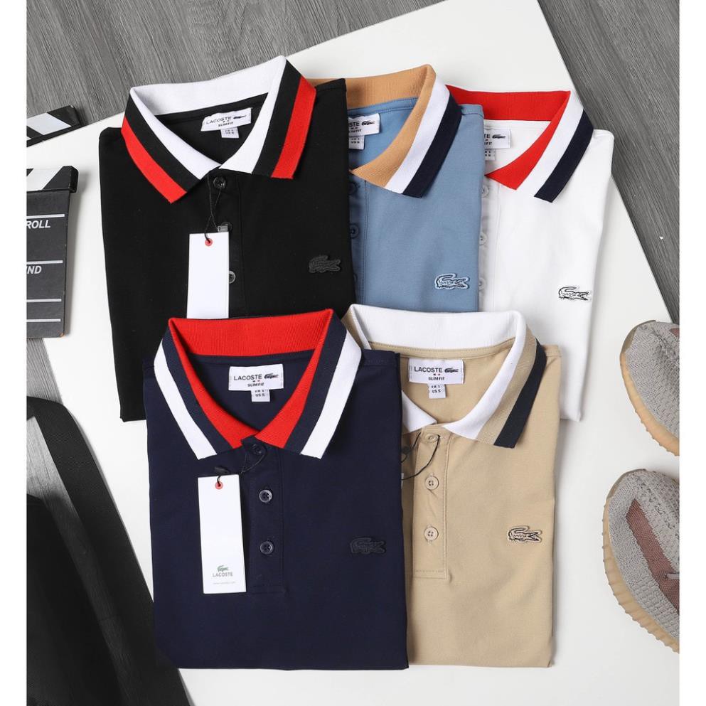 Hè Aó polo nam cổ bẻ Lacoste CP4 made in cambodia vải cá sấu Cotton loại 1 xuất xịn,chuẩn form,sang trọng-lịch lãm  ༷