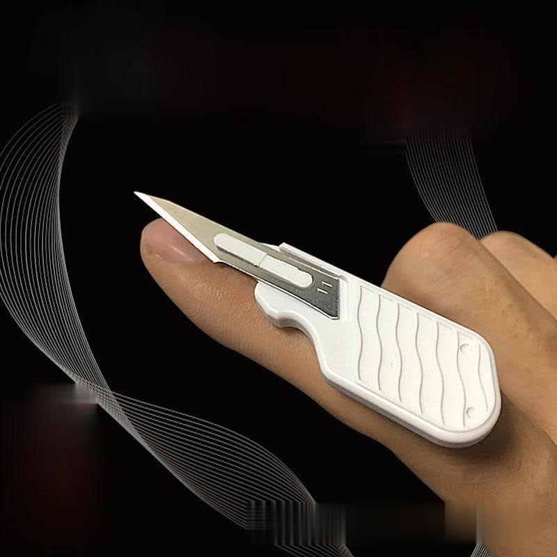 Dao Rọc Giấy Có Tay Cầm - Mổ Nhựa - Khắc Mini