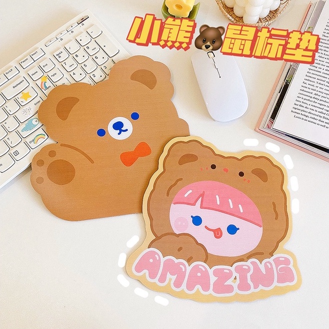 [Hàng mới về] Miếng Lót chuột hoạt hình - Bàn di chuyển chuột Siêu nhạy - Pad di chuột cute dễ thương