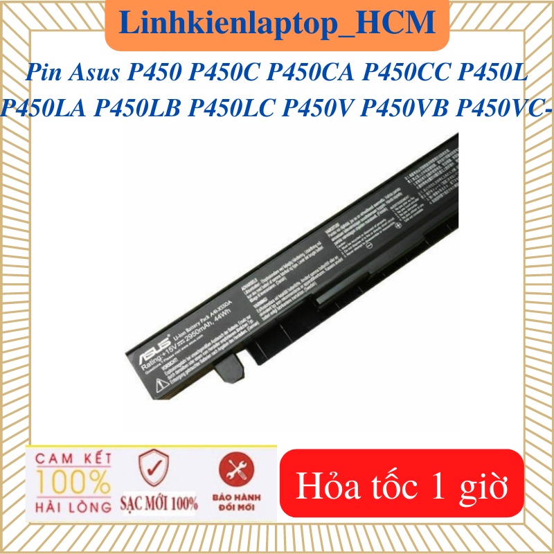 Pin A41-X550A-Pin laptop Asus P450 P450C P450CA P450CC P450L P450LA P450LB P450LC P450V P450VB P450VC