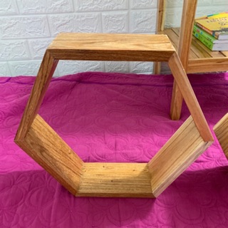 Kệ sách lục giác / hình tổ ong 30cm